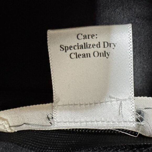 Vintage Y2K RODARTE Black Red Butterfly Embroidered Silk Blend Cocktail Dress - Picture 14 of 17